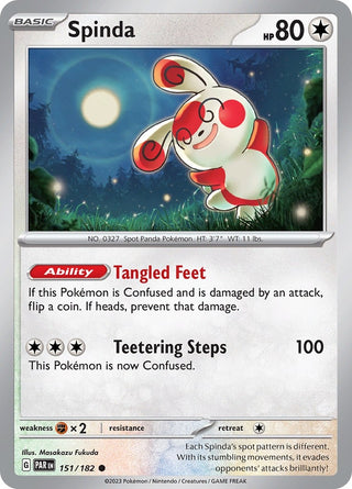Spinda (151/182) (SV04: Paradox Rift)