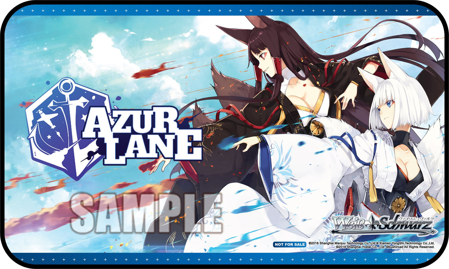 Weiss Schwarz Preorder Stitched Playmat - Azur Lane - Playmats Sealed