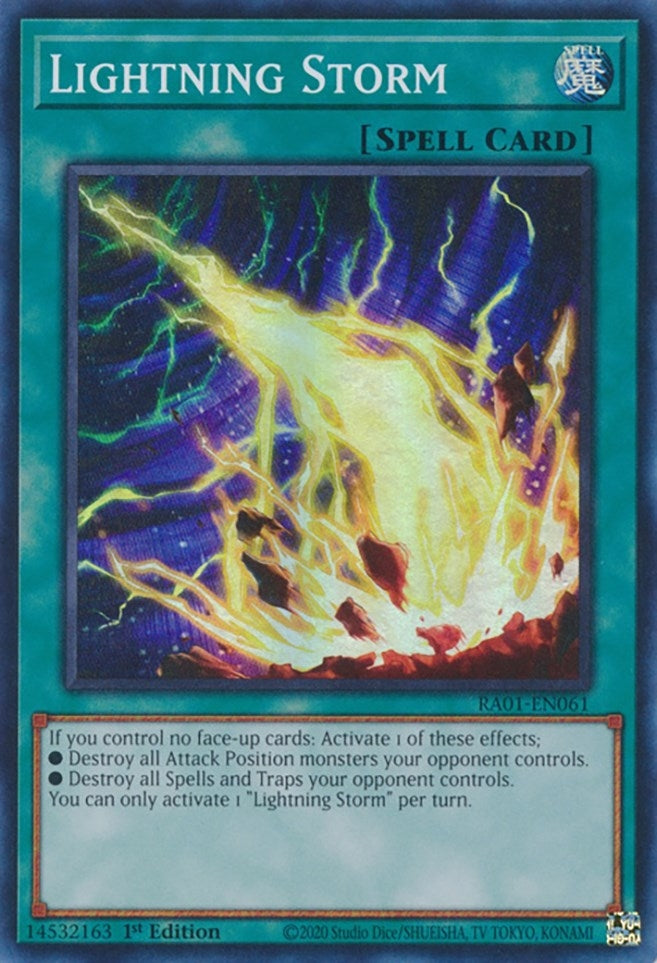 Lightning Storm (1061) (RA01) - YuGiOh Single