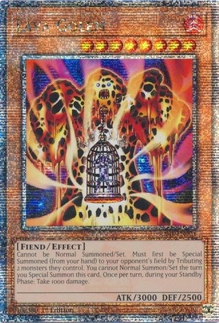 Lava Golem (Quarter Century Secret Rare) (1001) (RA01) - YuGiOh Single