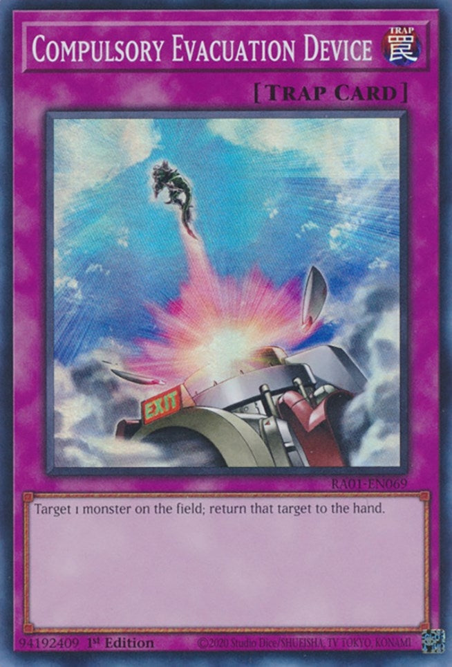 Compulsory Evacuation Device (1069) (RA01) - YuGiOh Single