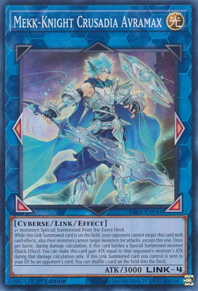 Mekk-Knight Crusadia Avramax (1044) (RA01) - YuGiOh Single