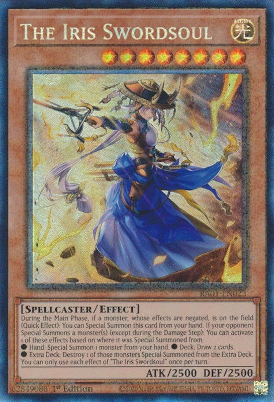 The Iris Swordsoul (PCR) (1023) (RA01) - YuGiOh Single