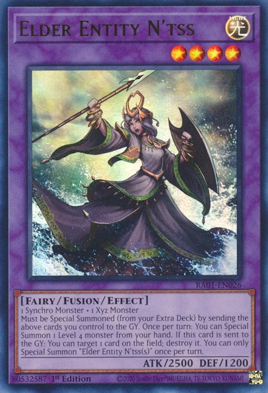 Elder Entity N’tss (UR) (1026) (RA01) - YuGiOh Single