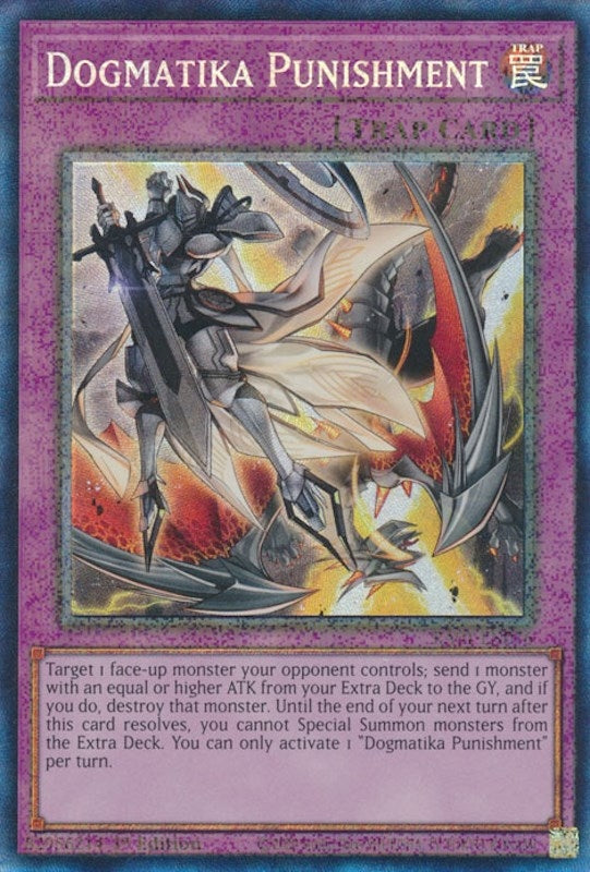 Dogmatika Punishment (PCR) (1076) (RA01) - YuGiOh Single