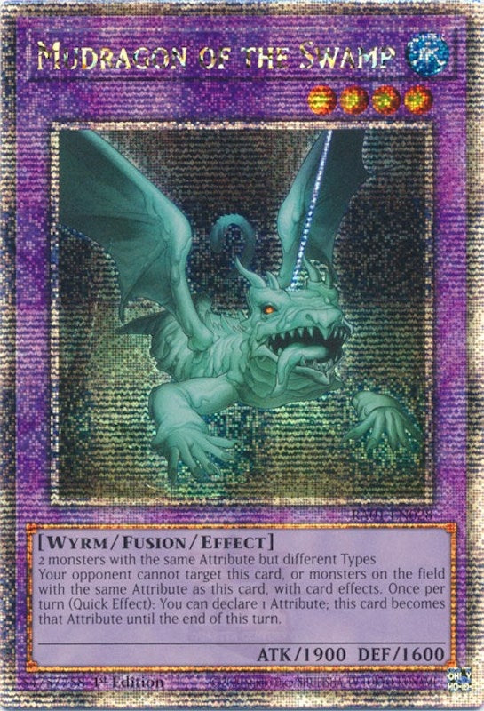 Mudragon of the Swamp (Quarter Century Secret Rare) (1028) (RA01) - YuGiOh Single