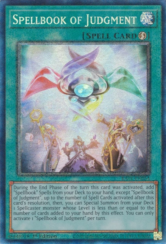 Spellbook of Judgment (PCR) (1054) (RA01) - YuGiOh Single