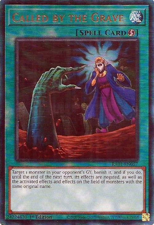 Called by the Grave (PUR) (1057) (RA01) - YuGiOh Single