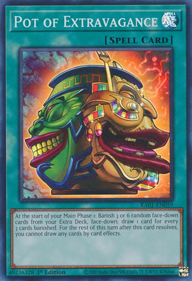 Pot of Extravagance (1059) (RA01) - YuGiOh Single