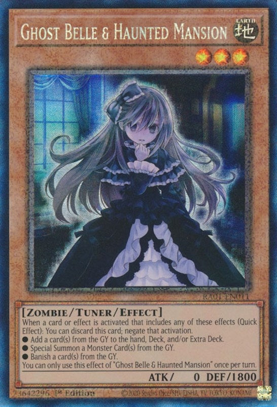 Ghost Belle & Haunted Mansion (PCR) (1011) (RA01) - YuGiOh Single