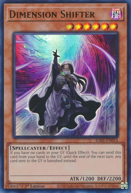 Dimension Shifter (UR) (1014) (RA01) - YuGiOh Single