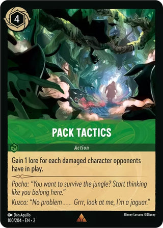 Pack Tactics (100) (2) - Disney Lorcana Single