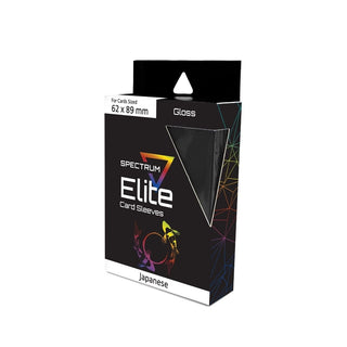 Image for BCW Elite2 Deck Guards - Glossy Small - 60ct. Box (Black) - Card Sleeves