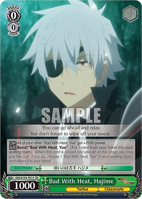 Bad With Heat Hajime (10311) - Weiss Schwarz Single