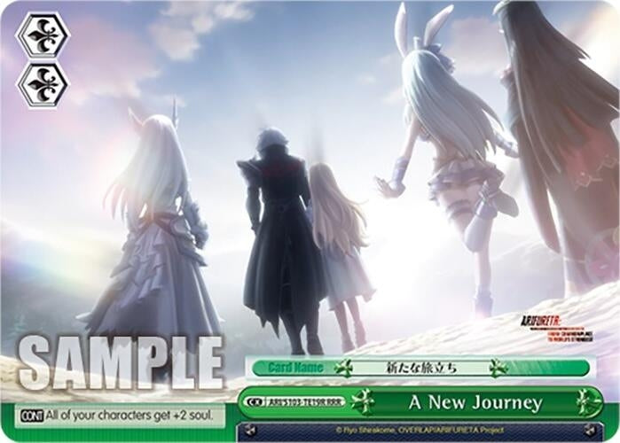 A New Journey (RRR) (10319) - Weiss Schwarz Single
