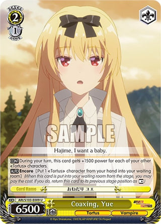 Coaxing Yue (103009) - Weiss Schwarz Single