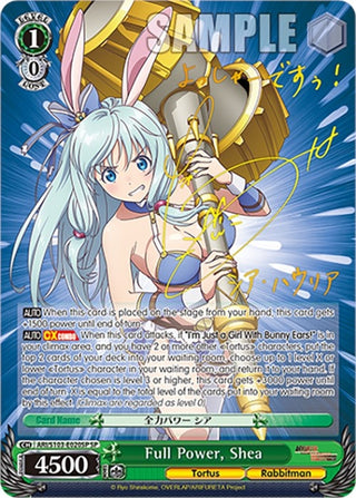 Full Power Shea (SP) (103020) - Weiss Schwarz Single