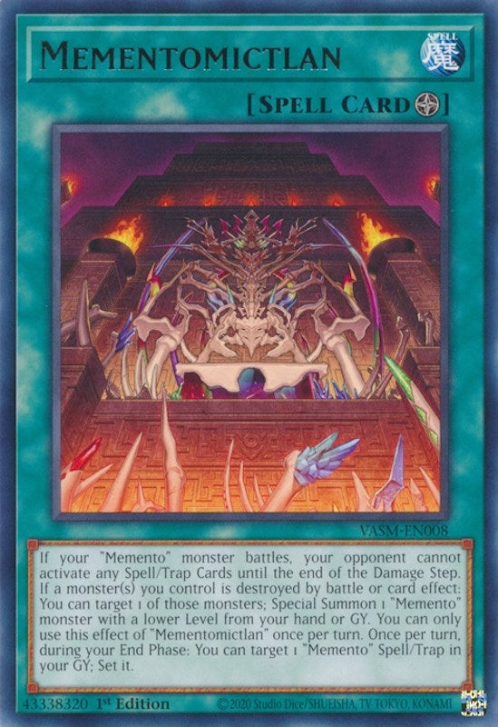 Mementomictlan (8) (VASM) - YuGiOh Single