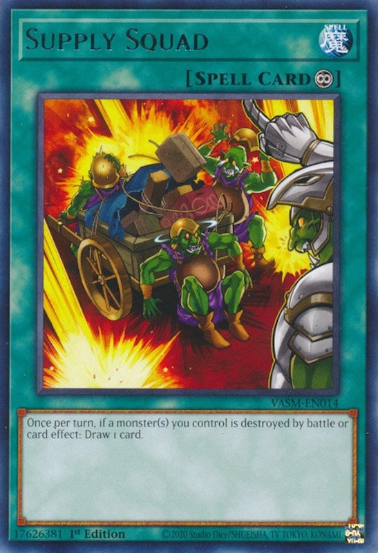Supply Squad (14) (VASM) - YuGiOh Single
