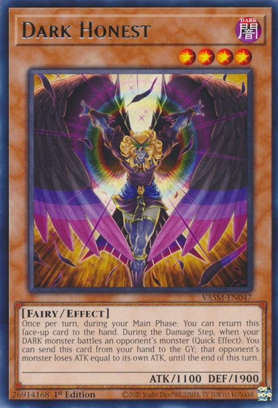 Dark Honest (47) (VASM) - YuGiOh Single
