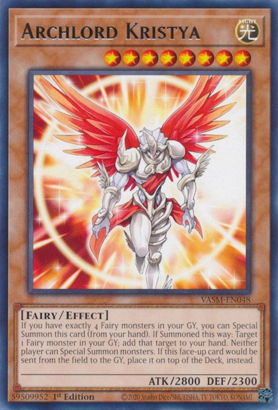 Archlord Kristya (48) (VASM) - YuGiOh Single