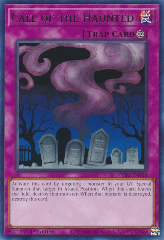 Call of the Haunted (59) (VASM) - YuGiOh Single