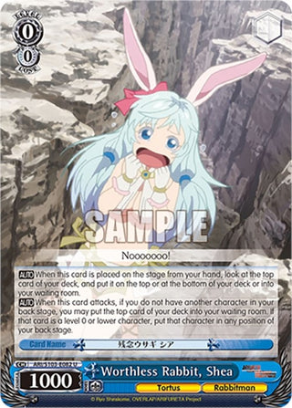 Worthless Rabbit Shea (103082) - Weiss Schwarz Single
