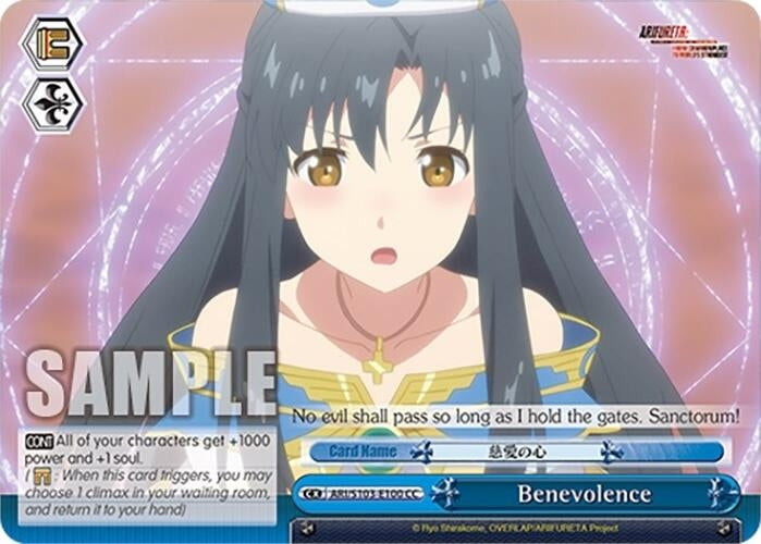 Benevolence (103100) - Weiss Schwarz Single
