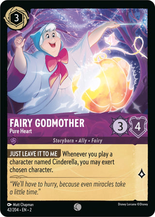 Fairy Godmother - Pure Heart (42) (2) - Disney Lorcana Single