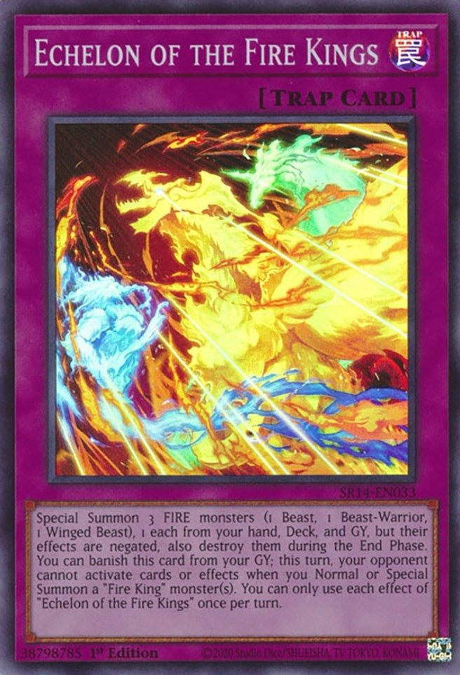 Echelon of the Fire Kings (14033) (SR14) - YuGiOh Single