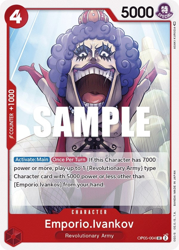 Emporio.Ivankov (5004) (OP05) - One Piece Card Game Single