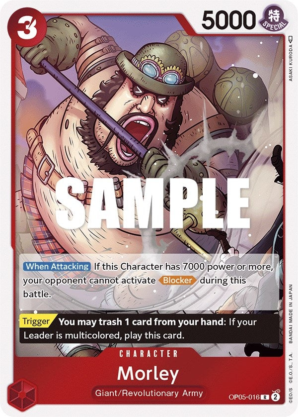 Morley (5016) (OP05) - One Piece Card Game Single