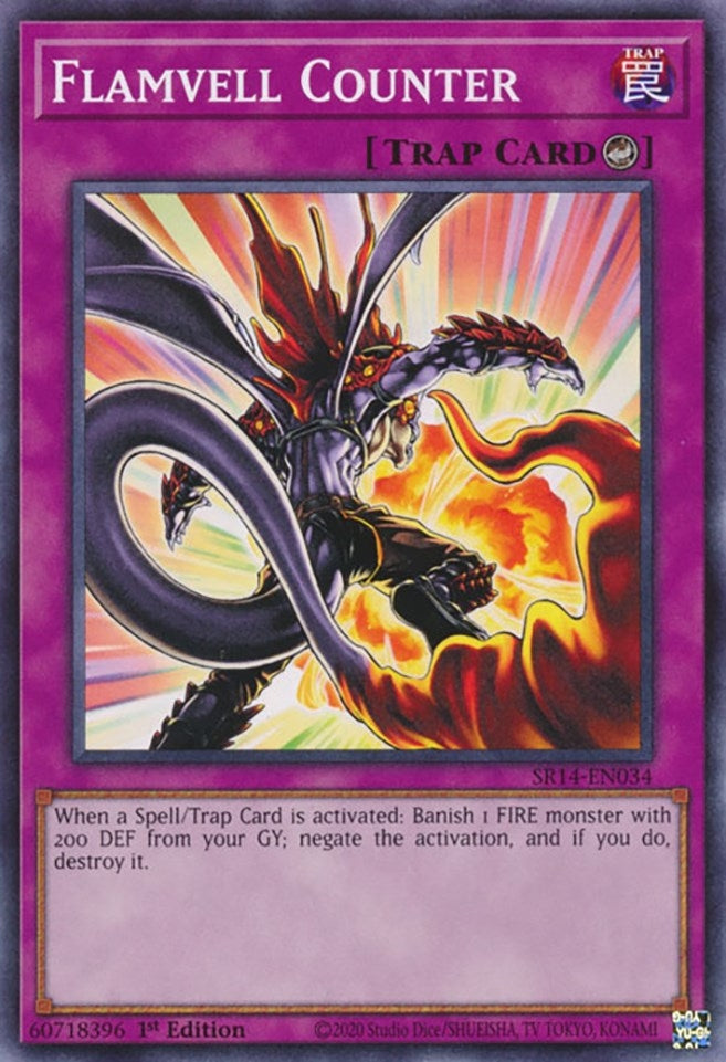 Flamvell Counter (14034) (SR14) - YuGiOh Single