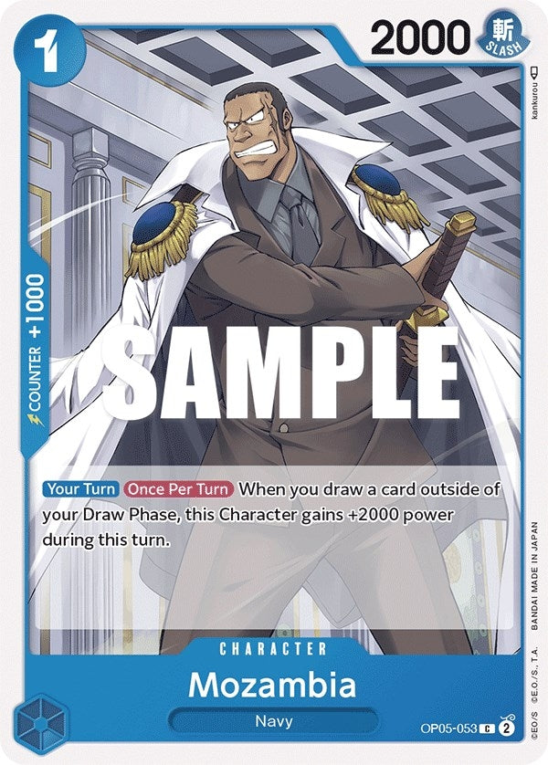 Mozambia (5053) (OP05) - One Piece Card Game Single