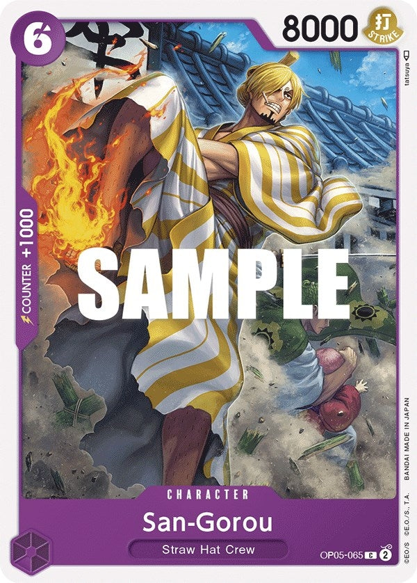 San-Gorou (5065) (OP05) - One Piece Card Game Single