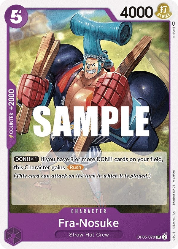 Fra-Nosuke (5070) (OP05) - One Piece Card Game Single