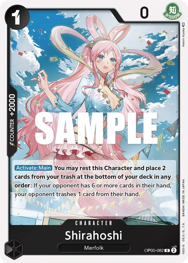 Shirahoshi (5082) (OP05) - One Piece Card Game Single