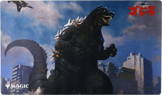 Magic: The Gathering Ikoria: Lair of Behemoths - Godzilla Primeval King Playmat - Playmats Sealed