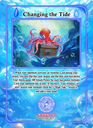 Changing the Tide (115) (EE1E) - Akora TCG Single