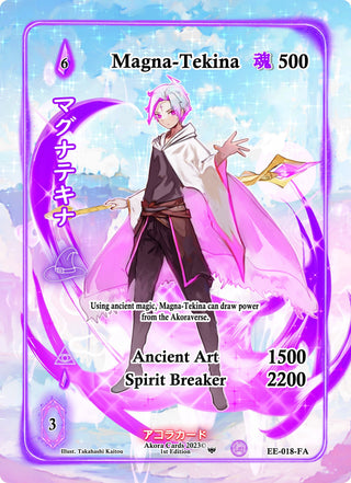 Magna-Tekina (Full Art) (18) (EE1E) - Akora TCG Single