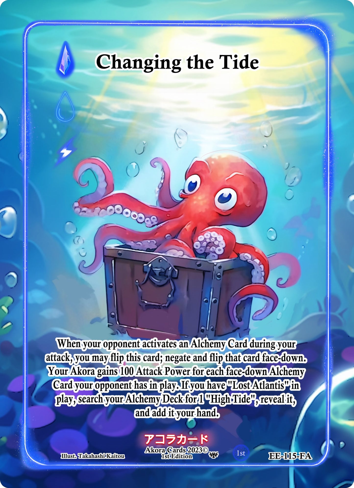 Changing the Tide (Full Art) (115) (EE1E) - Akora TCG Single