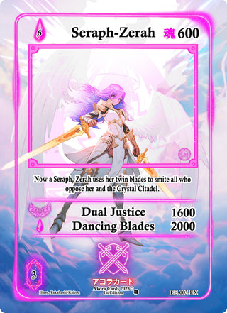 Seraph-Zerah (Extended Art) (3) (EE1E) - Akora TCG Single