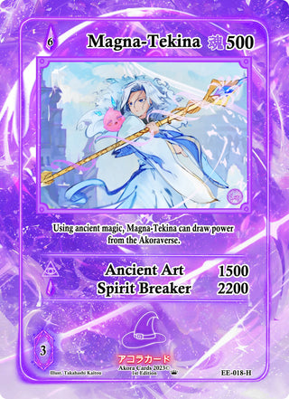 Magna-Tekina (Holo) (18) (EE1E) - Akora TCG Single