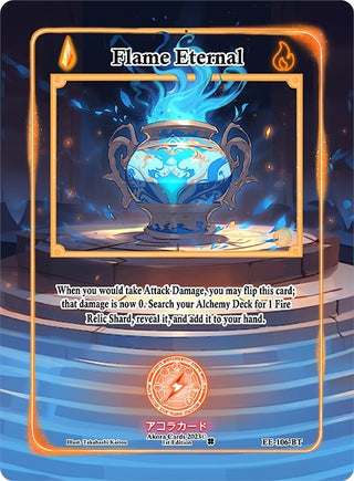 Flame Eternal (Extended Art) (106) (EE1E) - Akora TCG Single