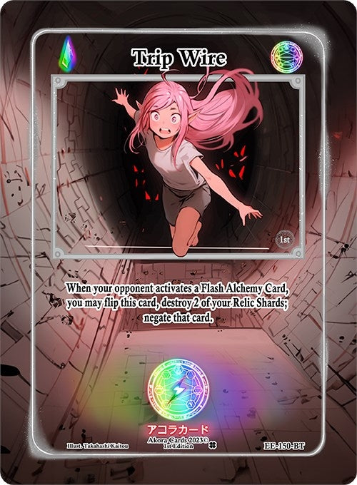 Trip Wire (Extended Art) (150) (EE1E) - Akora TCG Single