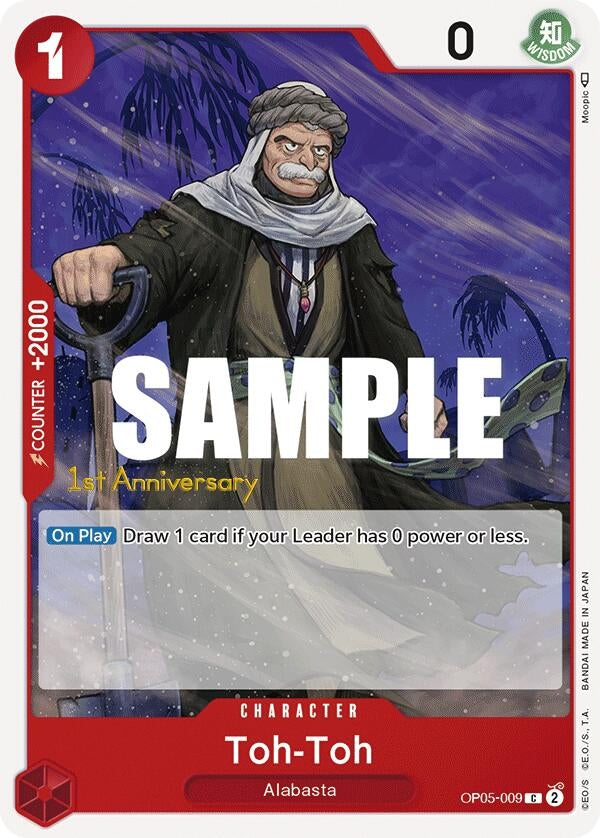 Toh-Toh (5009) (OP05 ANN) - One Piece Card Game Single