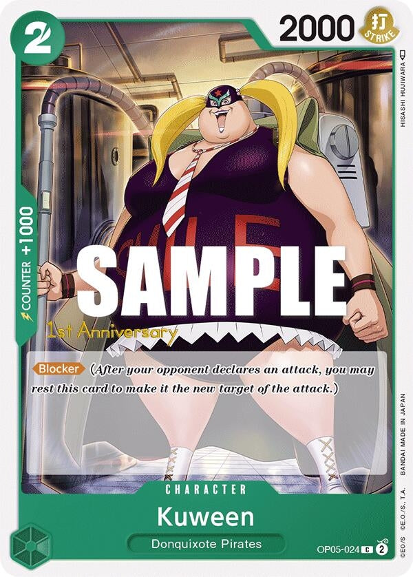 Kuween (5024) (OP05 ANN) - One Piece Card Game Single