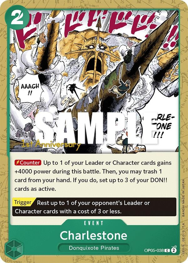 Charlestone (5038) (OP05 ANN) - One Piece Card Game Single