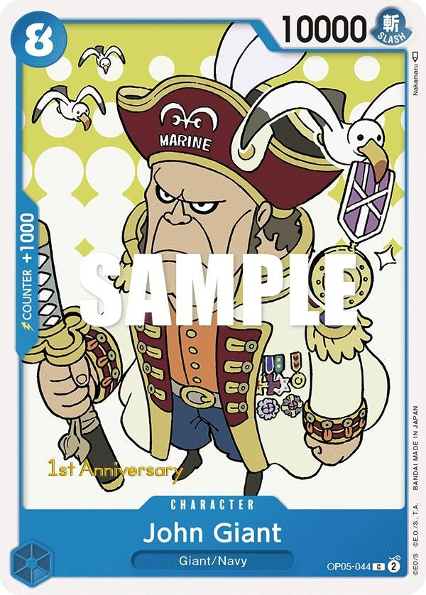 John Giant (5044) (OP05 ANN) - One Piece Card Game Single