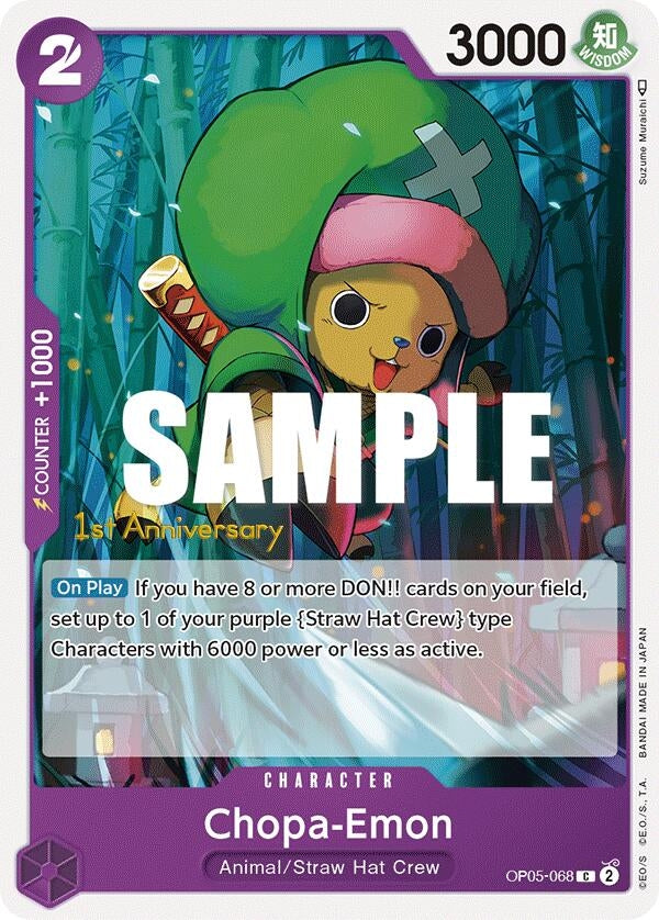 Chopa-Emon (5068) (OP05 ANN) - One Piece Card Game Single